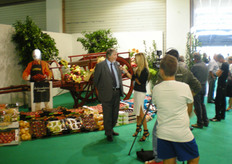 Interviste in attesa dell'inizio.