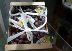 "Unanime il commento dei visitatori che hanno potuto degustare l'uva: "meravigliosa e squisita"."