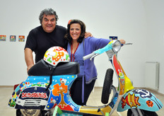 Un saluto ai lettori di FreshPlaza da Nick De Marinis e dall'imprenditrice Teresa Diomede della ditta Racemus!