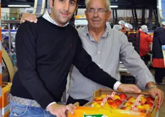 Antonio Giuliano insieme al nipote, il quale porta il suo stesso nome e sta apprendendo la difficile arte della gestione d'impresa.