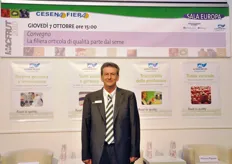 Alessio Pigozzi, portavoce del Gruppo Orto wic di Assosementi, nonche' general manager di Rijk Zwaan Italia.