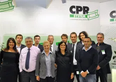 Il team CPR SYSTEM al gran completo! Gianni Bonora, amministratore delegato di CPR Servizi, e' il terzo da sinistra.