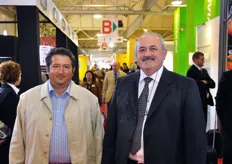 OPO Bellaguarda: il presidente Giacomo Scaroni e il responsabile commerciale Giovanni Zenari.