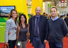 Edwige Remy dei vivai Escande, insieme a Sara Di Donato, Matteo L. Rossi e Daniele Salvi.