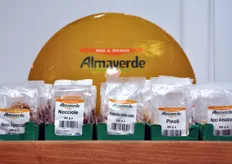 Una parte dell'assortimento realizzato da Besana per il brand Almaverde Bio.