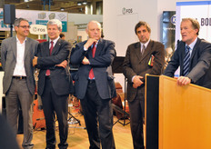 Un momento dell'inaugurazione di Interpoma 2010.