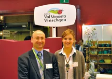 Michael Grasser e Inge Wallnöfer del Consorzio VIP-Val Venosta.