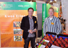 Sjaak Walraven e Magiel Vandewall dei vivai olandesi Fleuren.