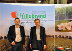 Peter Hillebrand e Bert Voskuilen dei vivai olandesi Hillebrand.