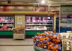 La cosa che ha colpito di piu' gli operatori e' stata la disposizione della frutta.