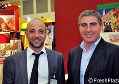 Massimo Ceradini insieme a Salvatore Novello.