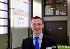 Fabio Zanesco, responsabile commerciale della VIP-Val Venosta.