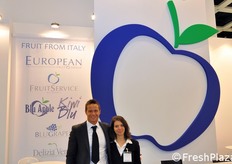 Nicola Detomi insieme a Elisa Bianchini.