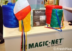 L'azienda Graziani ha presentato in fiera una novita' per il settore delle reti per uso alimentare, Magic-Net. Resistente e realizzata solo con materia prima di alta qualita', e' disponibile in diverse tipologie di maglia e in vari colori.