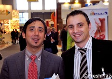 Andrea Villardita (Dole) insieme ad Alessandro Pernigo (Frutta C2).