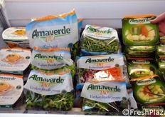 L'offerta di prodotti di IV e V gamma a marchio Almaverde Bio.