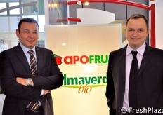 Gianluca Casadio (Apofruit Italia) e Ilenio Bastoni (direttore commerciale Canova).