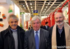 Da sinistra: Ennio Magnani (Presidente APOT e Assomela), Luciano Trentini (CSO) e Alessandro Dalpiaz (Assomela).