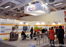 Presso lo stand di RGD MAPE e' stato presentata una nuova macchina confezionatrice, dedicata al settore dell'ortofrutta.