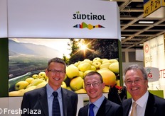 Martin Pinzger, Fabio Zanesco e Karlheinz Woernhart.