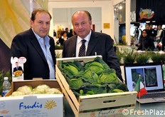 Sabino e Giacomo Dipierro dell'azienda pugliese Frudis.