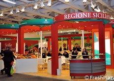 Lo stand collettivo della Regione Siciliana.