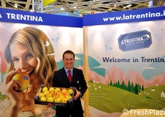 Simone Pilati, direttore del Consorzio La Trentina.