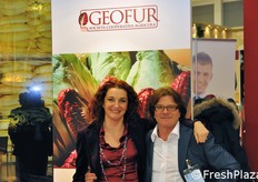 Cristiana Furiani insieme a Germano Olivieri.