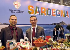 Raimondo Loi e Ignazio Manca della cooperativa Santa Margherita.