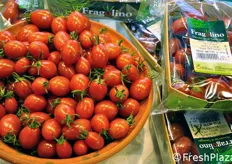 Fragolino fa parte dell'assortimento di varieta' superiori di pomodori Santa Margherita.
