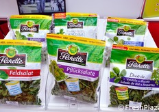 L'insalata fresca in sacchetto richiudibile di Florette.