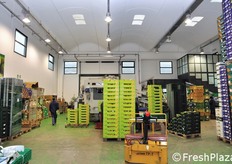 Una vista dell'interno dello stabilimento.