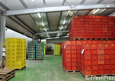 Area dello stabilimento dove avviene il conferimento della merce.