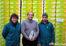 Da sinistra a destra, Gaetano Bellantoni, Salvatore Scarcella e Petru Somesan.