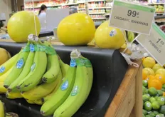 Ancora più alto è il prezzo delle banane da agricoltura biologica.