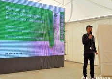 I saluti di benvenuto da parte di Lucio Colombo, Tactical Marketing Manager di Monsanto Italia.