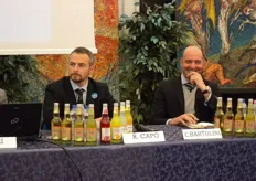La conferenza di presentazione del progetto e' stata anche l'occasione per comunicare l'ingresso nel Consorzio Almaverde Bio della Galvanina Spa di Rimini, nota per la produzione di acque minerali naturali e di bevande analcoliche a base di frutta.