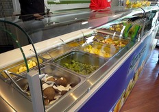 Non mancano ovviamente i succhi di frutta, le bevande a base di tutti i tipi di frutta, la frutta secca e le polpe fresche.