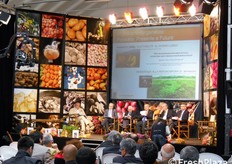 Un'inquadratura del palco dei relatori durante la presentazione.