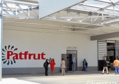 L'entrata dello stabilimento Patfrut di Budrio (BO) dove ha avuto luogo la presentazione del volume sulla patata.