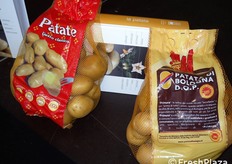 Le patate tipiche del comprensorio.