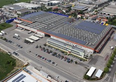 Stabilimento di Pievesestina - Veduta aerea (aprile 2011).