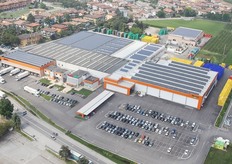 Stabilimento di Longiano - veduta aerea.