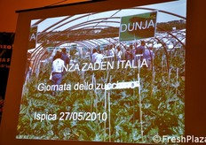 A seguire, sono stati presentati i risultati di un'interessante ricerca sulle necessita' nutrizionali delle zucchine Enza Zaden.