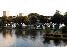 Il Festival si e' svolto nell'area del laghetto dell'EUR.