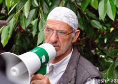 Il titolare dell'azienda, Gustavo Pecoraro.