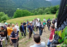 Questo ceraseto si trova ad un'altitudine di 900-950 metri sul livello del mare.