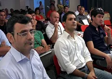 In primo piano, da sinistra: Maurizio Montalti, direttore filiale Italia di Gautier, Bruno Vacirca, responsabile Sicilia e Matteo Bano, responsabile sviluppo Nord Italia.