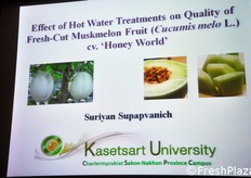 Il titolo della presentazione di Supapvanich.