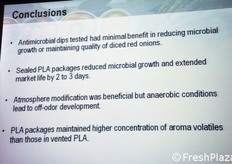 Le conclusioni dello studio hanno dimostrato una maggiore efficienza delle confezioni sigillate, rispetto a quelle ventilate.